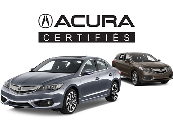 Acura occasion certifies